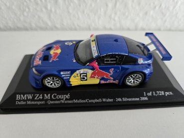1/43 Minichamps BMW Z4 M Coupe #5 Britcar 2006 400 062707