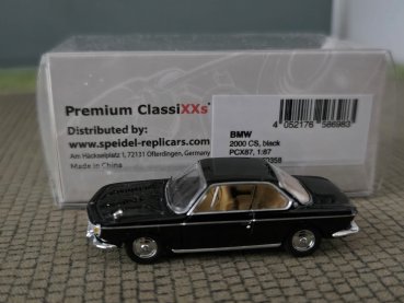 1/87 PCX BMW 2000 CS schwarz 870358