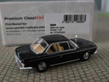 Preview: 1/87 PCX BMW 2000 CS schwarz 870358