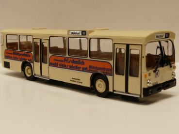 1/87 Brekina MB O 305 Mannheimer Verkehrs AG Odenwald Milch Sondermodell Reinhardt