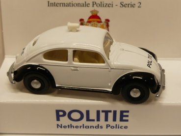 1/87 Wiking VW Käfer Brezelkäfer Politie NL 0830 97 Sondermodell Reinhardt