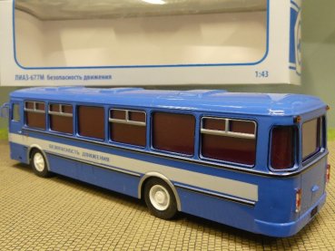 1/43 Abmaduc LIAZ-677M Verkehrssicherheit Bus USSR