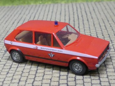1/87 Brekina VW Golf I Berufsfeuerwehr Basel Schweiz CH