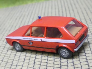 1/87 Brekina VW Golf I Berufsfeuerwehr Basel Schweiz CH