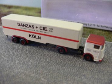 1/160 Minis N-Spur Büssing LU 11 Danzas Sattelzug LC 3611