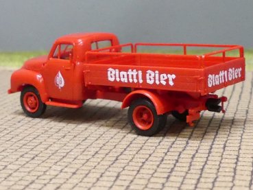 Preview: 1/87 Brekina Opel Blitz Blattl Bier, Bierpritsche, Österreich 35329