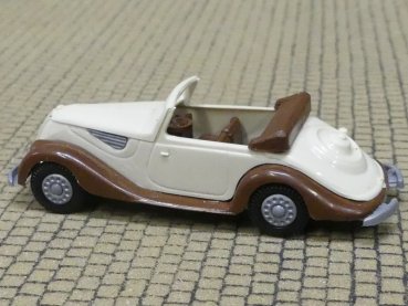 1/87 Busch BMW 327 Cabrio hellbeige/braun Praline