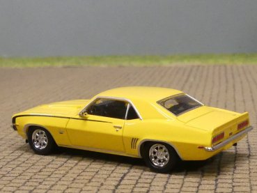 Preview: 1/87 Brekina Chevrolet Camaro gelb 1969, 18377