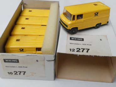 1/87 Wiking Händlerpackung MB L 406 Deutsche Post 5 Modelle 277 3