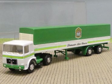 1/87 Herpa Albedo MAN F80 DAB Dortmunder Actien Bier Planen-HZ