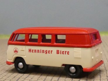 1/87 Brekina # 0025 VW T1a Henninger Biere Bus