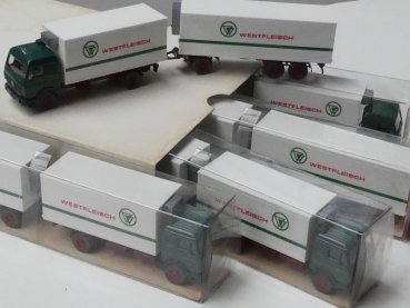 1/87 Wiking Händlerpackung MB NG Westfleisch 5 Modelle 458