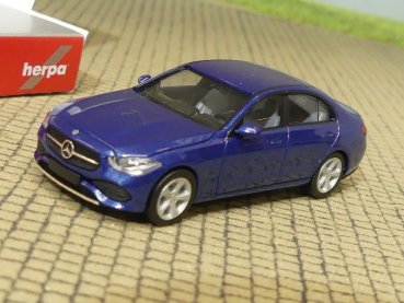 1/87 Herpa MB C-Klasse Limousine spektralblau metallic 430913-002