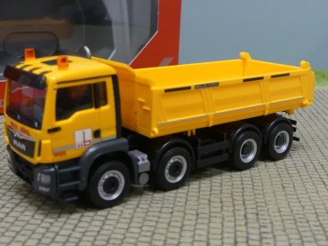 1/87 Herpa MAN TGS M Euro 6 4-achs Meiller-Kipper Max Bögl 315180