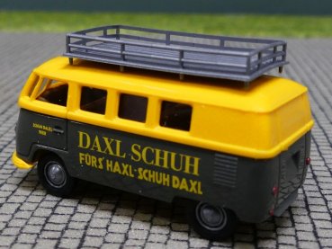 1/87 Brekina # 1617 VW T1 a DAXL Schuh mit Dachträger Bus 31026