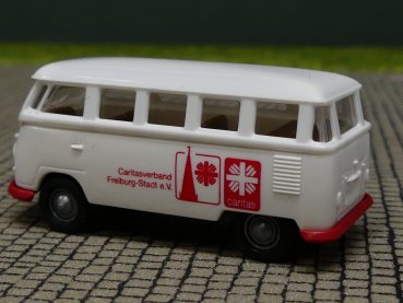 Preview: 1/87 Brekina # 1627 VW T1b Caritas Freiburg Stadt, Sondermodell