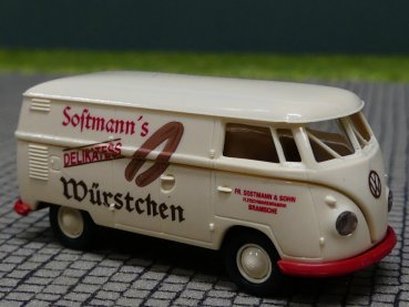 1/87 Brekina # 1630 VW T1 b Sostmanns Würstchen Kasten 32646