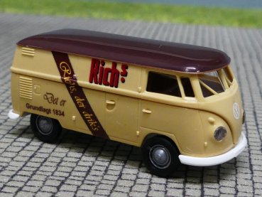 1/87 Brekina # 1672 VW T1b Richs Dänemark DK Kasten