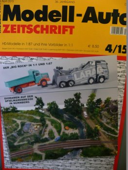 Modell Auto Zeitschrift MAZ 2015/4 April 2015