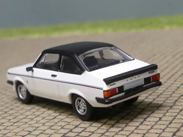 1/87 PCX Ford Escort MK II RS 2000 weiss/matt schwarz 870722