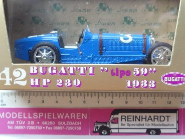 1/43 Brumm Bugatti "tipo 59" HP 230 1933 #3 r42