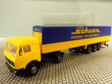 1/87 MB NG Herpa Schuon Spedition Planen Sattelzug