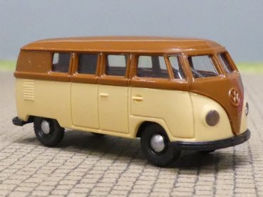 1/87 Brekina # 0001 VW T1a rehbraun/beige Bus 3100