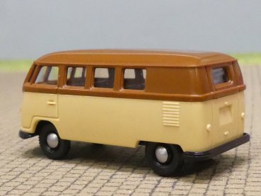 Preview: 1/87 Brekina # 0001 VW T1a rehbraun/beige Bus 3100