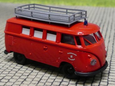 1/87 Brekina # 1695 VW T1 b Berufsfeuerwehr Düsseldorf Bus 31560