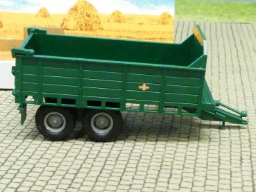 1/87 Busch Fortschritt T088 Anhänger mit Klappe grün 53801