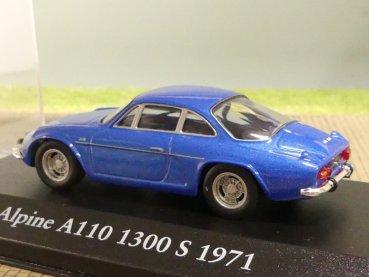 1/43 Atlas Alpine A110 1300 S 1971 blau