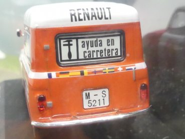 1/43 Renault 4 F Renault Service - Riss in Vitrinenbox