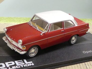 1/43 Opel Rekord P2 rot Dach weiss