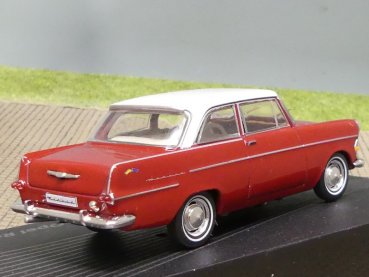 1/43 Opel Rekord P2 rot Dach weiss
