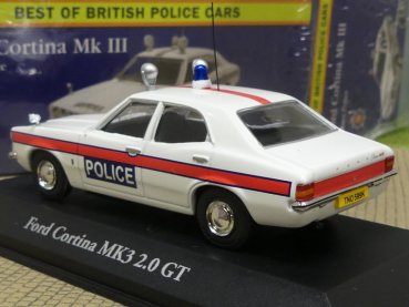 1/43 Atlas Ford Cortina MK III Police GB