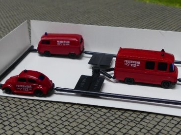 1/160 Wiking N Spur VW + MB Feuerwehr 0934 49