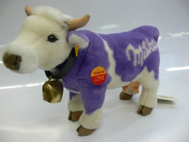 ST 233a Steiff Milka Kuh ca.24cm hoch+32cm lang 354014