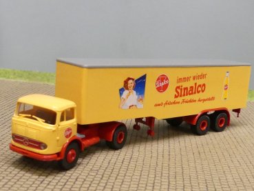 1/87 Brekina MB 328 Sinalco Koffer-Sattelzug 48585