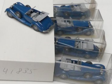 1/87 Wiking Händlerpackung MB 540k capri blau 5 Modelle 835