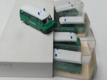 1/87 Wiking Händlerpackung MB 207 Polizei 5 Modelle 108