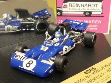 1/43 Quartzo Tyrrell 004 French G.P. 1972 #8 Depailler 4065