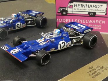 1/43 Quartzo Tyrrell 002 Monaco GP 1971 #12 Cevert 4037