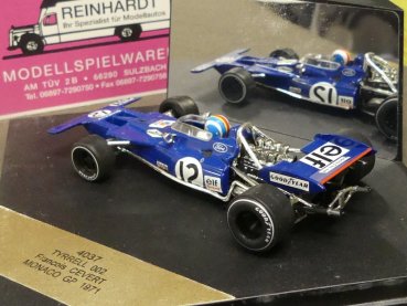 Preview: 1/43 Quartzo Tyrrell 002 Monaco GP 1971 #12 Cevert 4037