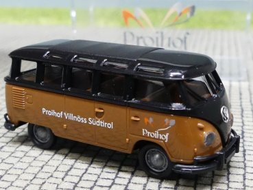 1/87 Brekina # 1970 VW T1 Samba Proihof Villnöss Südtirol