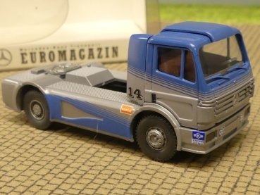 1/87 Wiking MB Renntruck Euromagazin #14