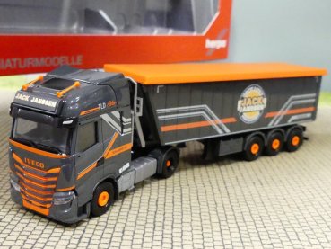 1/87 Herpa Iveco S-Way Stöffelliner-Sattelzug Jack Janssen 314435