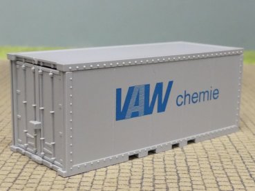 1/87 Wiking 20 ft Container VAW Chemie
