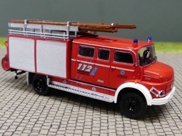 1/87 Brekina MB LAF 1113 LF 16 Feuerwehr Saarbrücken Sondermodell Reinhardt