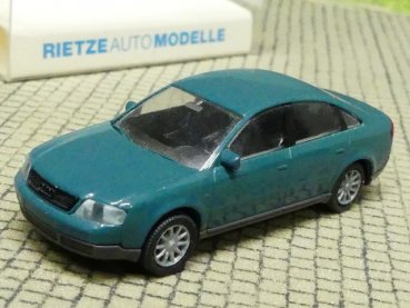 1/87 Rietze Audi A6 Limousine blautürkis Felgen grau