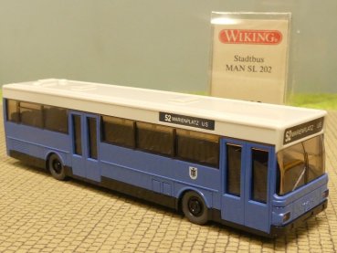 1/87 Wiking MAN SL 202 München 52 Marienplatz 703